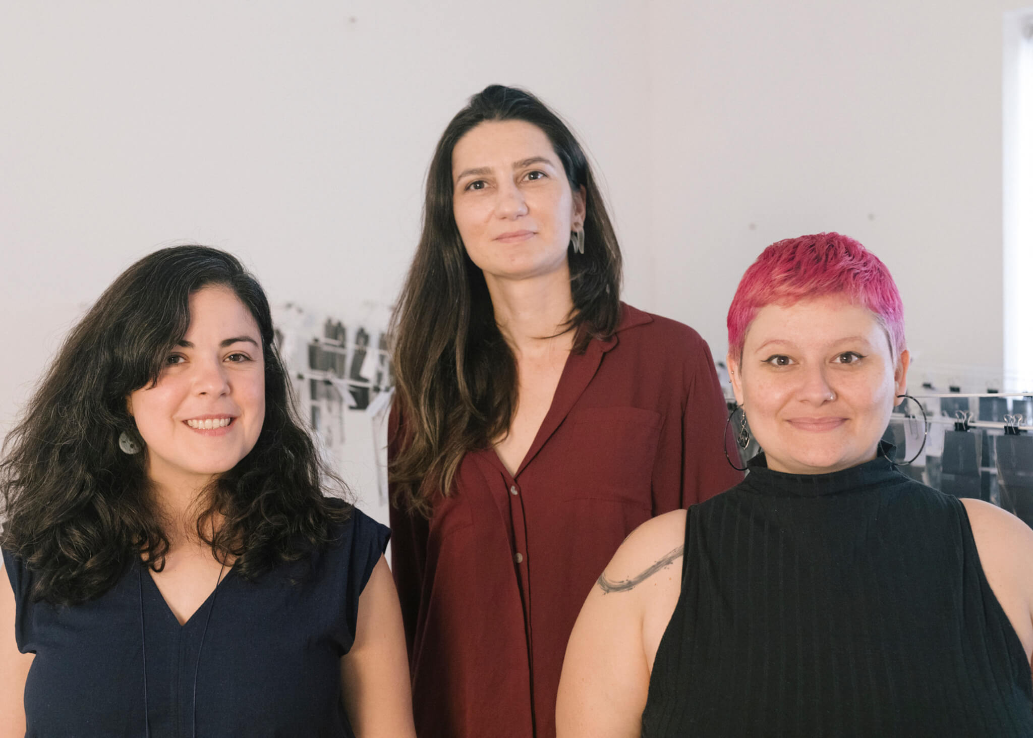 Fernanda Cicero de Sá, Juliana Bittencourt e Talita Rennó